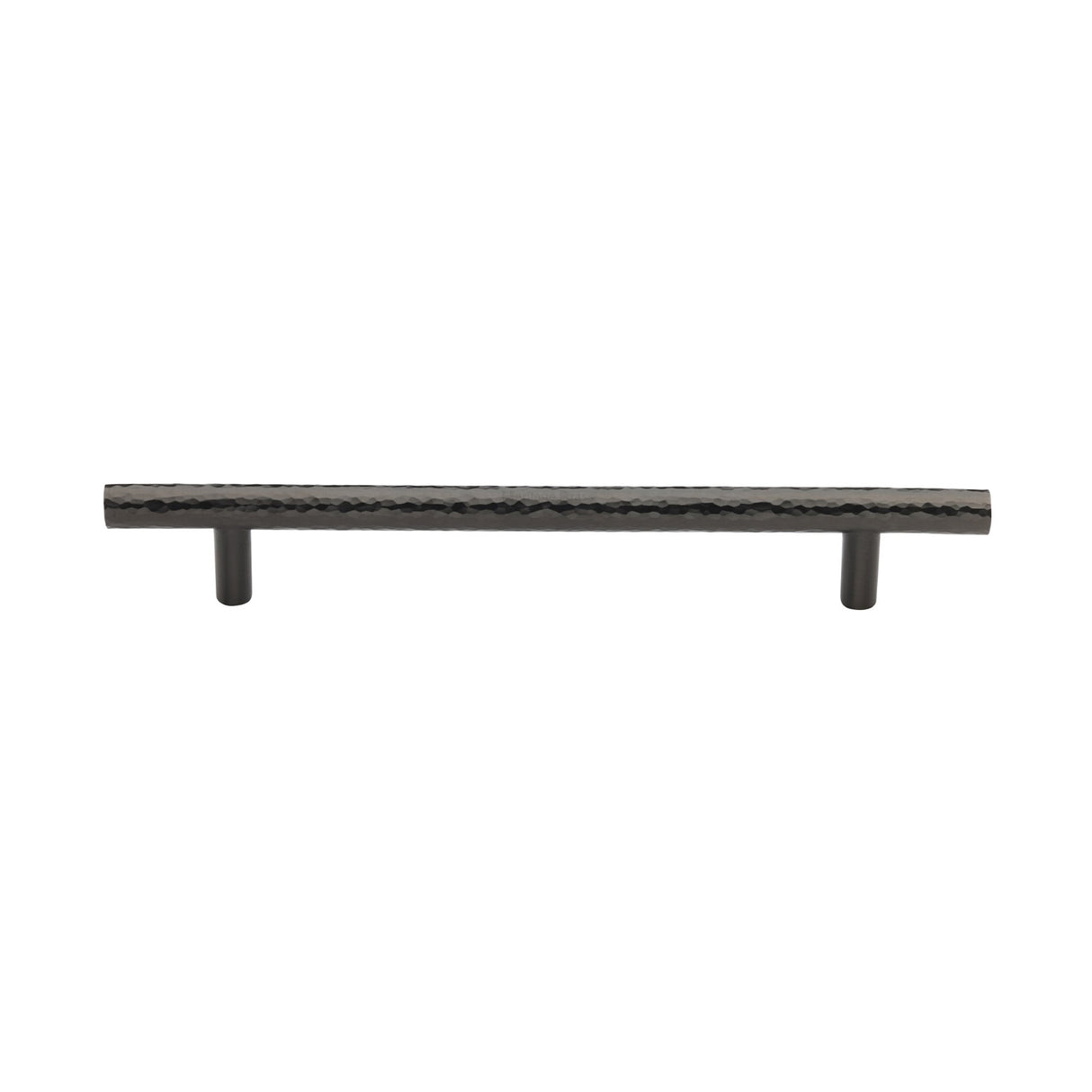 Heritage Brass Cabinet Pull T-Bar Hammered Design 101mm CTC Matt Bronze Finish | Sku. HAM0361-101-MB | Trade Door Handles