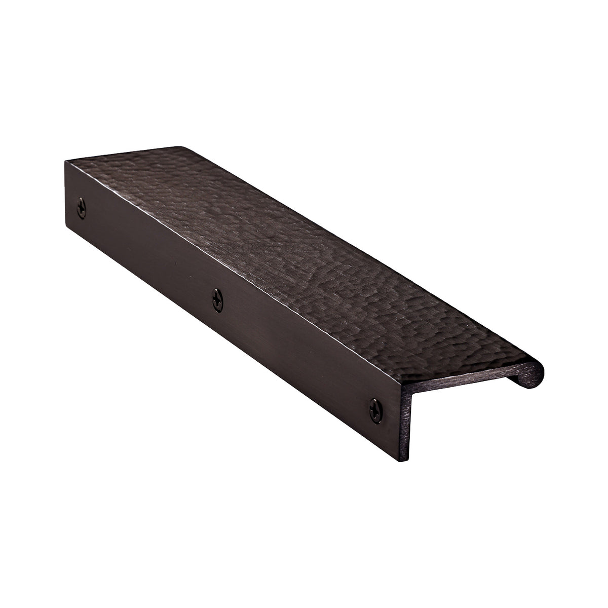 Heritage Brass Hammered EPR Edge Pull Cabinet Handle 200mm Matt Bronze Finish