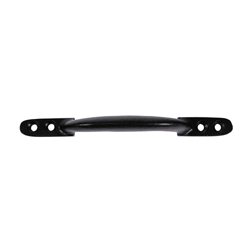 This is an image of Timco - Hot Bed Handle - Black 6" (1 Each Plain Bag) HBH6B