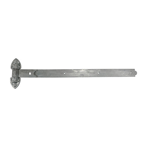 This is an image of Timco - Pair of Heavy Reversible Hinges - Hot Dipped Galvanised 1050mm (1 Pairs Plain Bag) HRH1050G