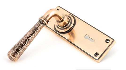 From The Anvil Hammered Newbury Lever Lock Set Sku 46225