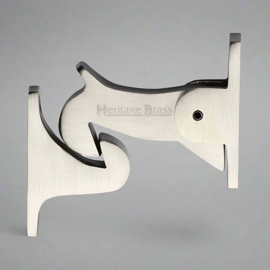 Heritage Brass - Door Holder Gravity Design Satin Nickel Finish