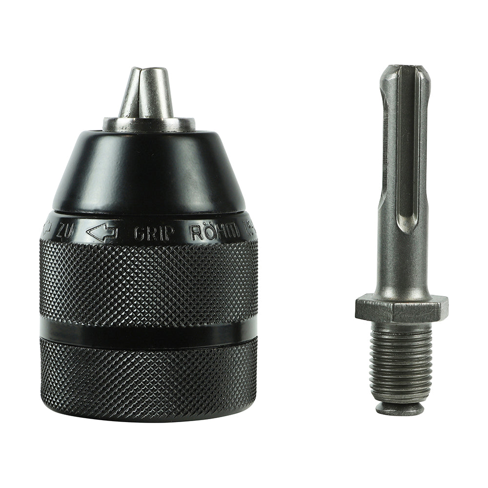 This is an image of Timco - 1/2" Keyless Chuck & SDS Plus Adaptor Set 1/2" (1 Each Blister Pack) KKEY