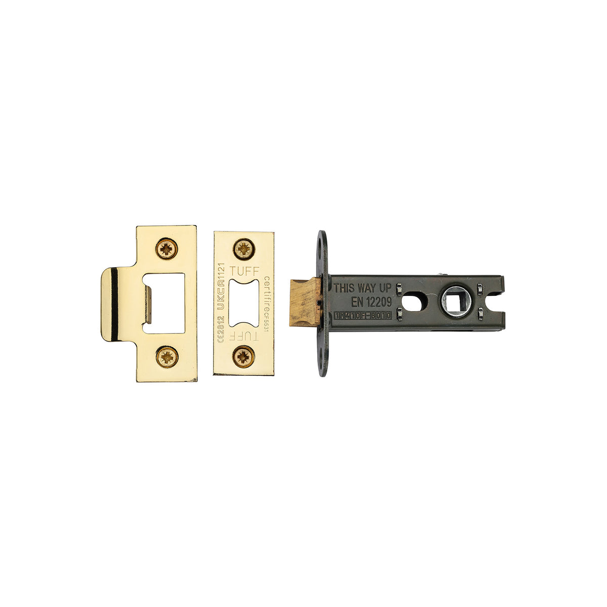 High quality image of the CE Heavy Duty Tubular Latch 3 Polished Brass Finish
| Sku. lal0137-pb | Discounted prices available from Trade Door Handles