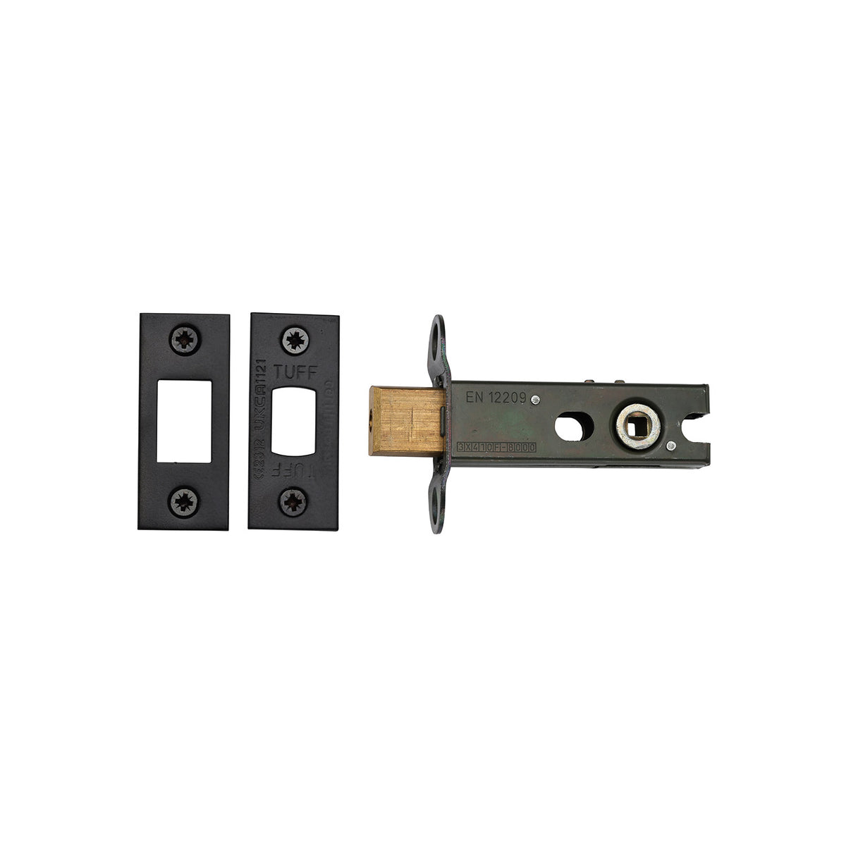 High quality image of the CE Tubular Deadbolt 3" Black Finish | Sku. lal0276-blk | Discounted prices available from Trade Door Handles