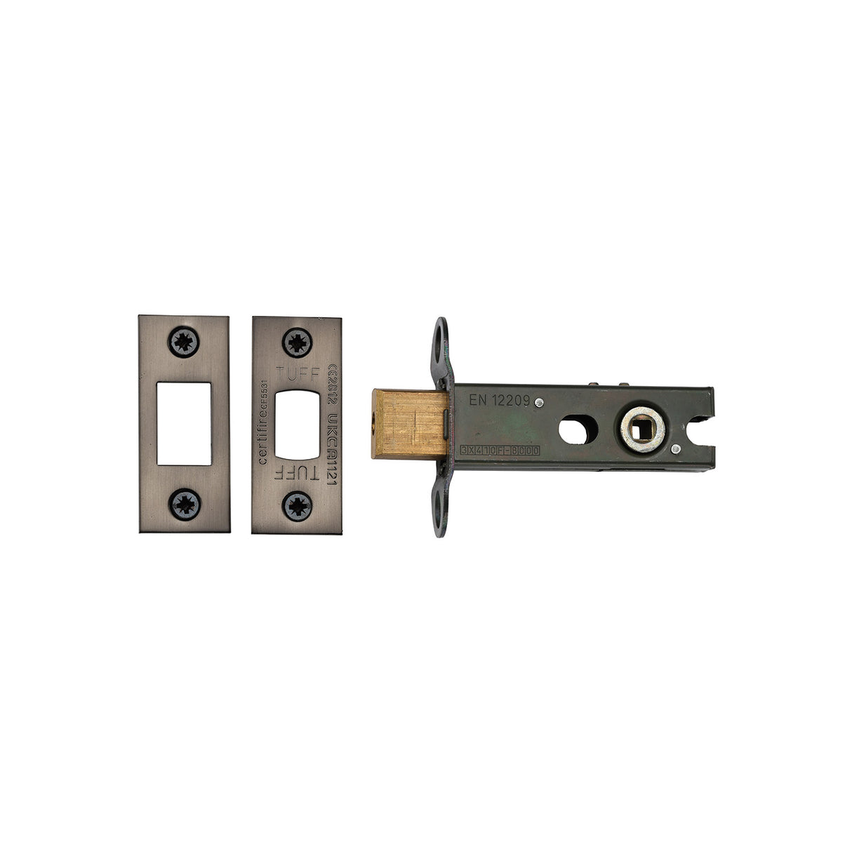High quality image of the CE Tubular Deadbolt 3" Matt Bronze Finish | Sku. lal0276-mb | Discounted prices available from Trade Door Handles