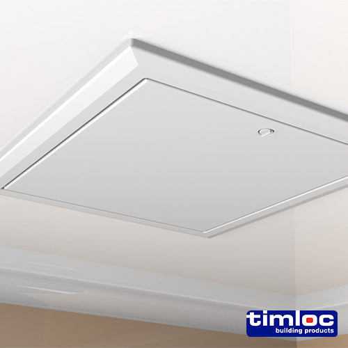 This is an image of Timco - Timloc Loft Access Door - Drop-in - White - 1168 562 x 665mm (1 Each Box) LOC1168