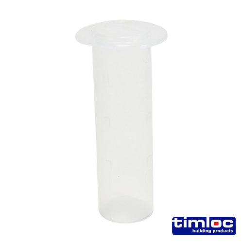 This is an image of Timco - Timloc Cavity Wall Drill Vent - Natural - DV1 80mm (50 Pieces Box) LOCDV1