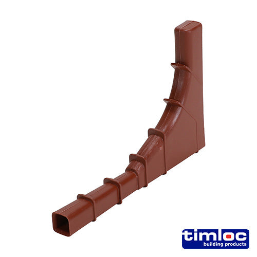 This is an image of Timco - Timloc Invisiweep Wall Weep - Brown - IW50BR 65 x 10 x 102mm (50 Pieces Box) LOCIW50BR