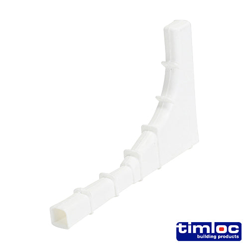 This is an image of Timco - Timloc Invisiweep Wall Weep - White - IW50WH 65 x 10 x 102mm (50 Pieces Box) LOCIW50WH