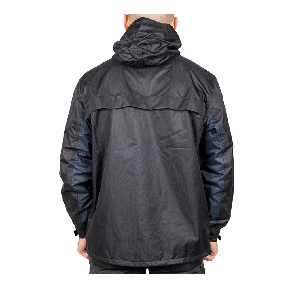 This is an image of Timco - Waterproof Lined Rain Jacket - Black Medium (1 Each Bag) LRJ1001M