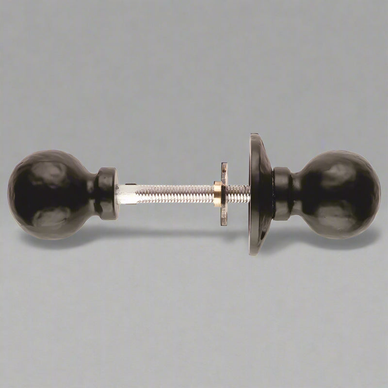 Ludlow - Ball Rim Knob Furniture - Black Antique lf5594r