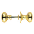 Discover the Carlisle Brass - Mushroom Rim Knob - Polished Brass | Sku. m35rs | Trade Door Handles.