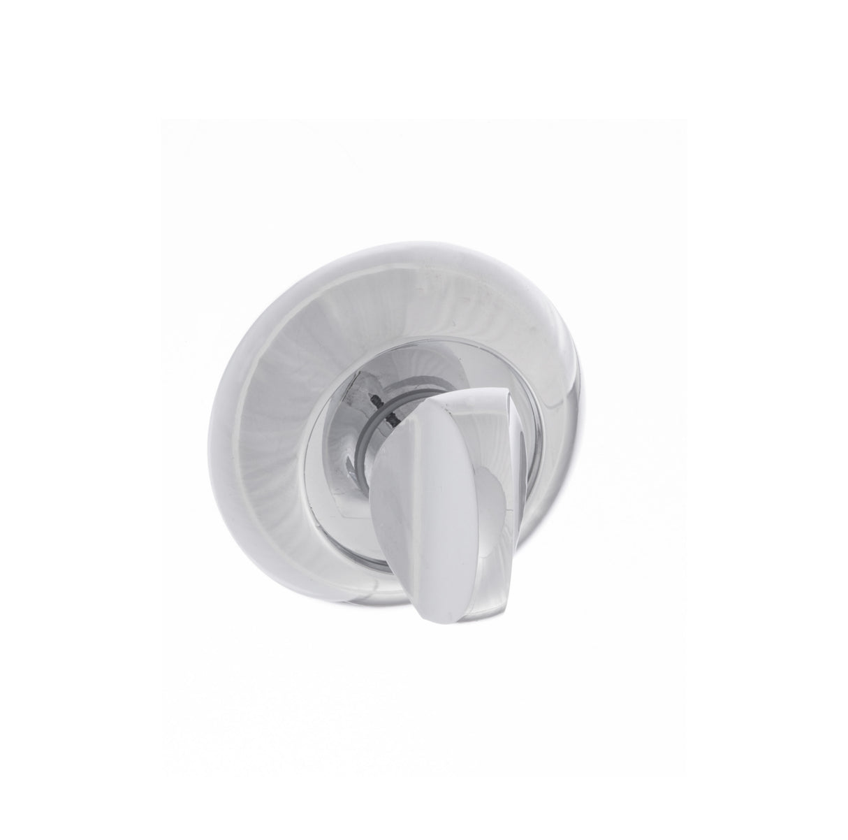 Quality image of Mediterranean WC Turn and Release on Round "C" Rose - Polished Chrome | Sku. mcwccp | available from Trade Door Handles.