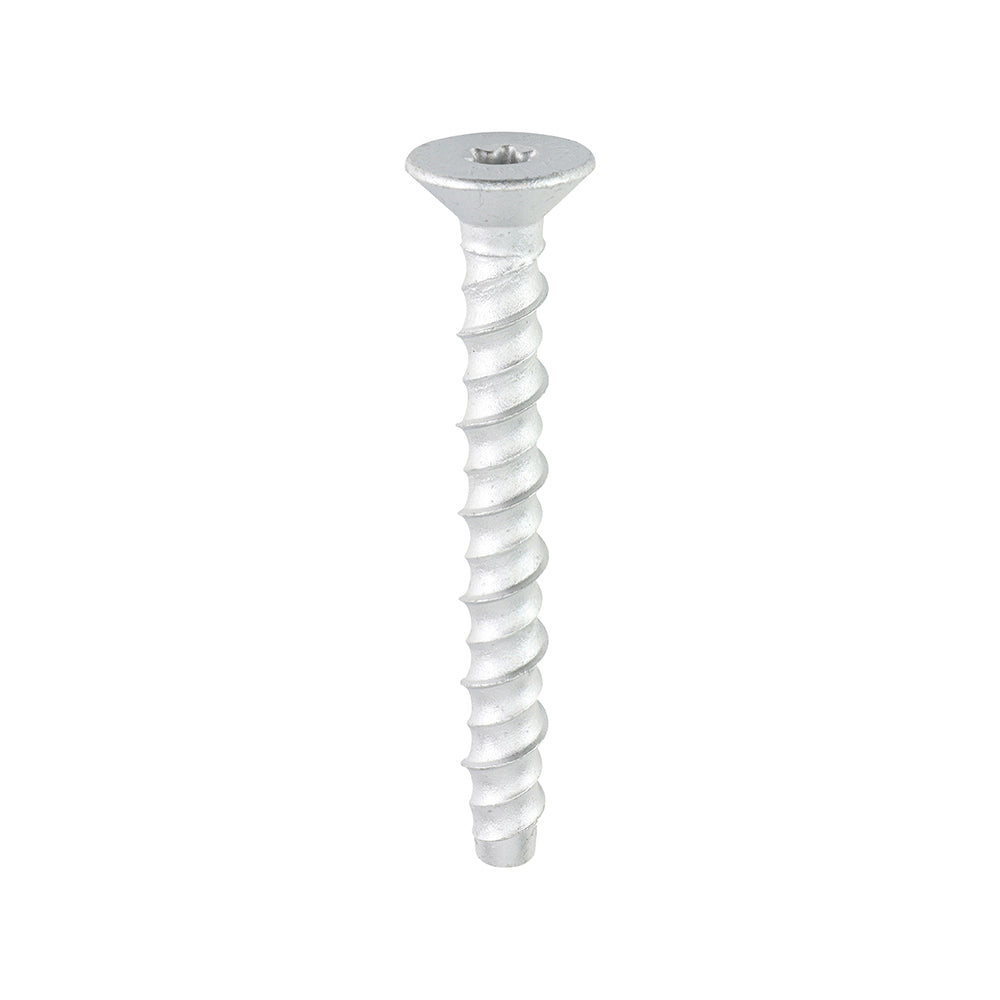 This is an image of Timco - Multi-Fix Masonry Bolts - Countersunk - Exterior - Silver 10.0 x 100/M12 - (50 PCS Box) MF10100C
