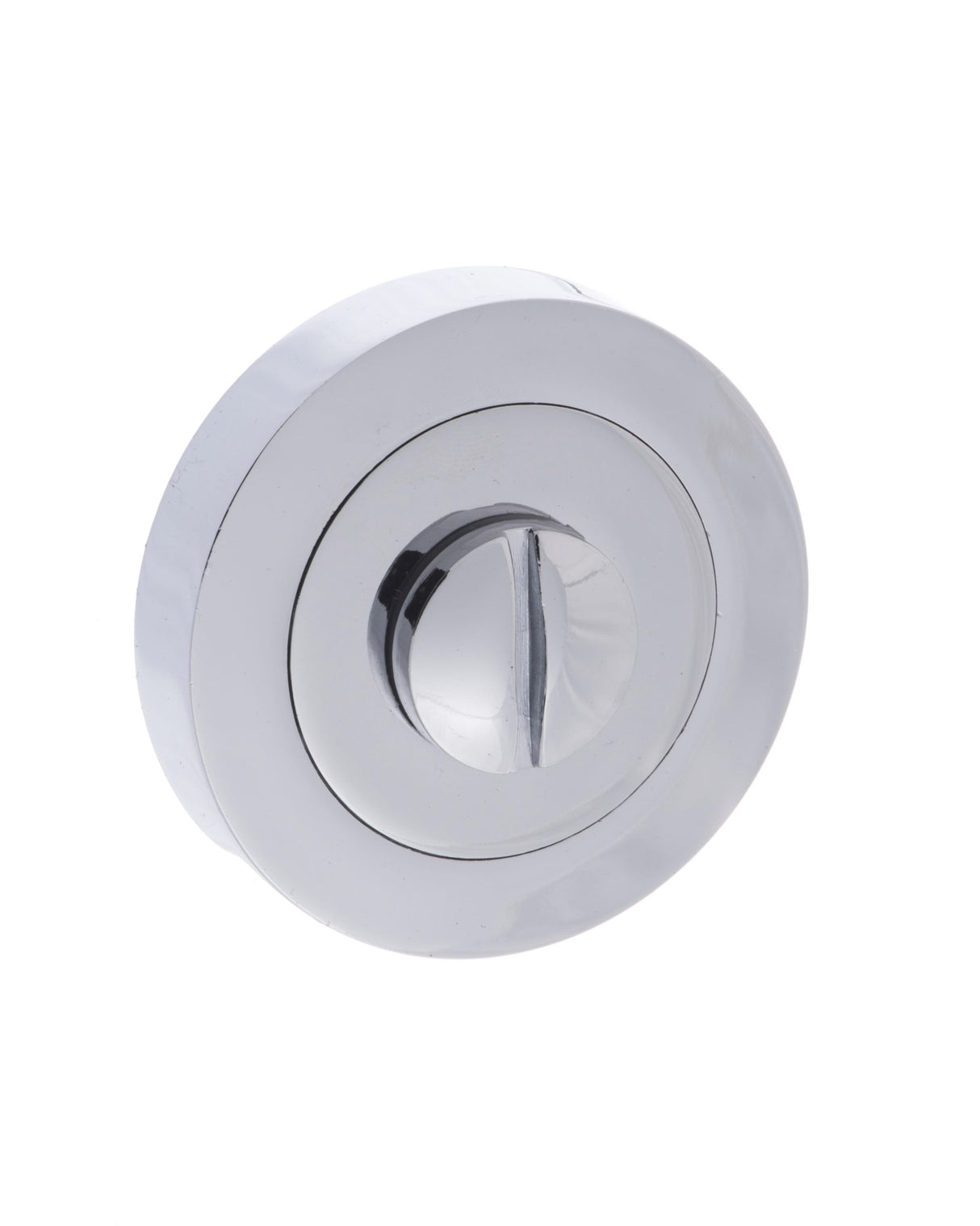 Quality image of Millhouse Brass WC turn on Round Rose - Polished Chrome | Sku. mhrwcpc | available from Trade Door Handles.