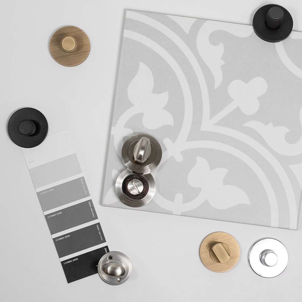 Quality image of Millhouse Brass Solid Brass Oval WC Turn and Release - Polished Nickel | Sku. mhowcpn | available from Trade Door Handles.