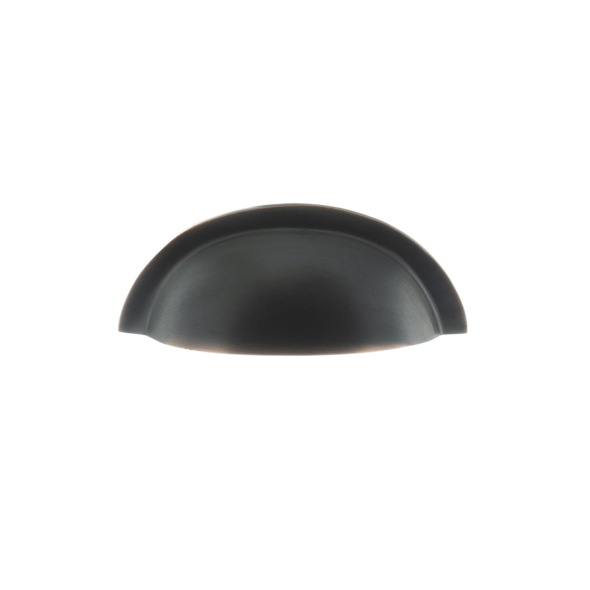 Quality image of Old English Winchester Solid Brass Cabinet Cup Pull on Concealed Fix - Antique Copper | Sku. oec1176ac | available from Trade Door Handles.
