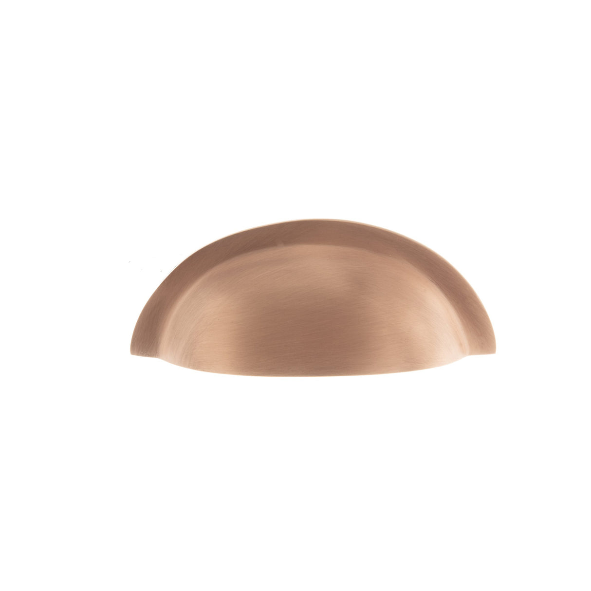 Quality image of Old English Winchester Solid Brass Cabinet Cup Pull on Concealed Fix - Urban Satin Copper | Sku. oec1176usc | available from Trade Door Handles.