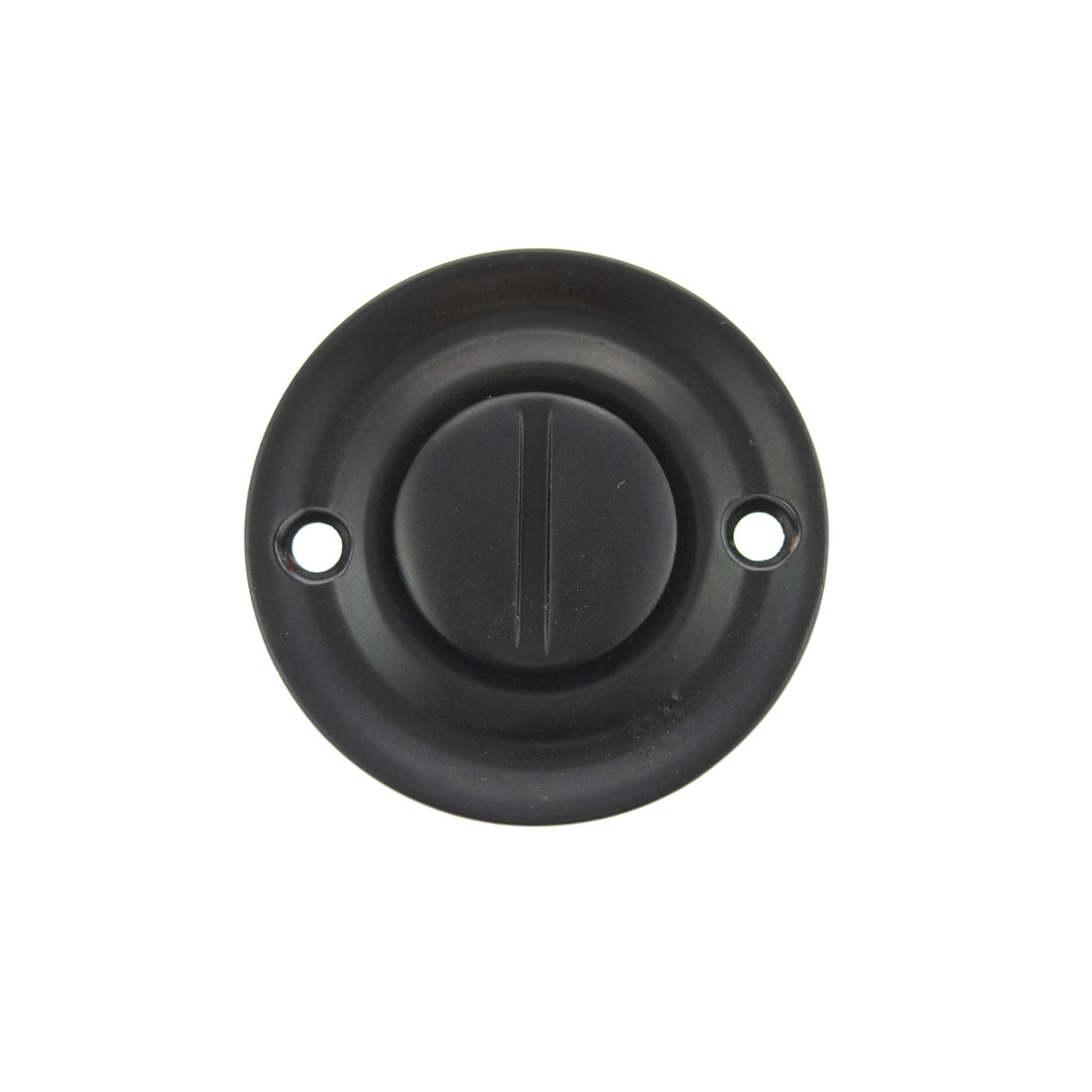 Quality image of Old English Solid Brass Oval WC Turn and Release - Matt Black | Sku. oeowcmb | available from Trade Door Handles.
