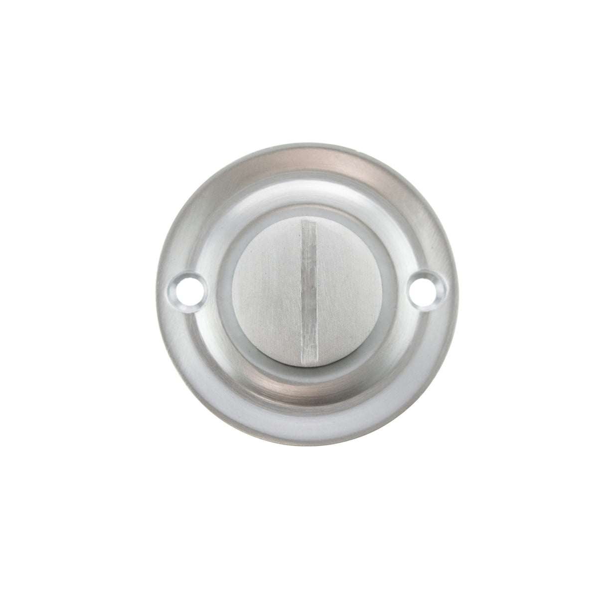 Quality image of Old English Solid Brass Oval WC Turn and Release - Satin Chrome | Sku. oeowcsc | available from Trade Door Handles.