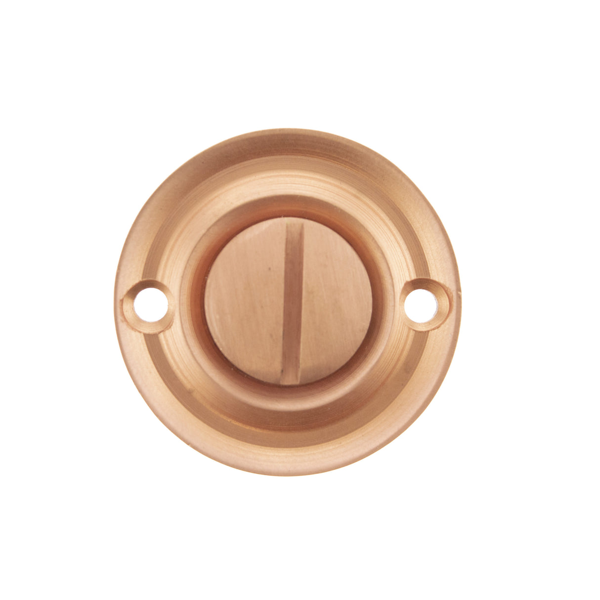 Quality image of Old English Solid Brass Oval WC Turn and Release - Urban Satin Copper | Sku. oeowcusc | available from Trade Door Handles.