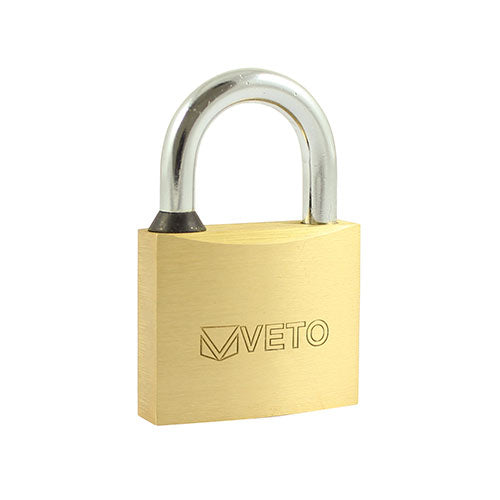 This is an image of Timco - Brass Padlock 30mm (1 Each Blister Pack) P30
