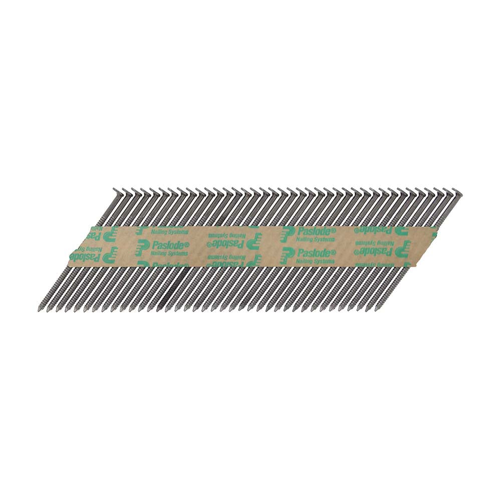 This is an image of Paslode IM360Ci Nails & Fuel Cells Trade Pack - Ring Shank - Bright - 141083 2.8 x 51mm/3CFC (3300 PCS Box) PAS141083