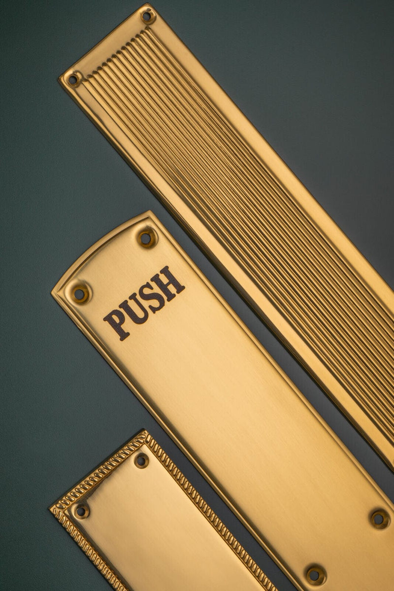 This is a range of Finger Plates from Carlisle Brass