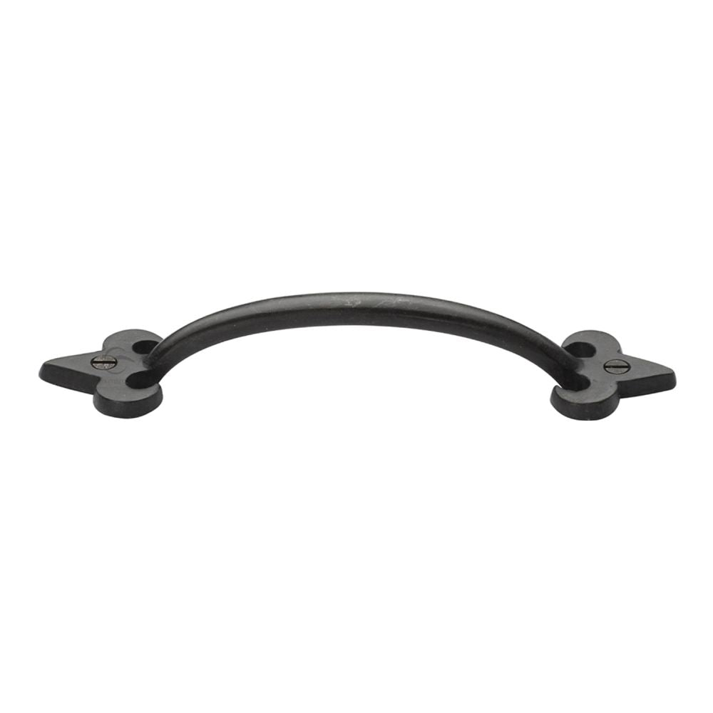 M.Marcus - Rustic Dark Bronze Cabinet Pull Fleur-de-lys Design 203mm