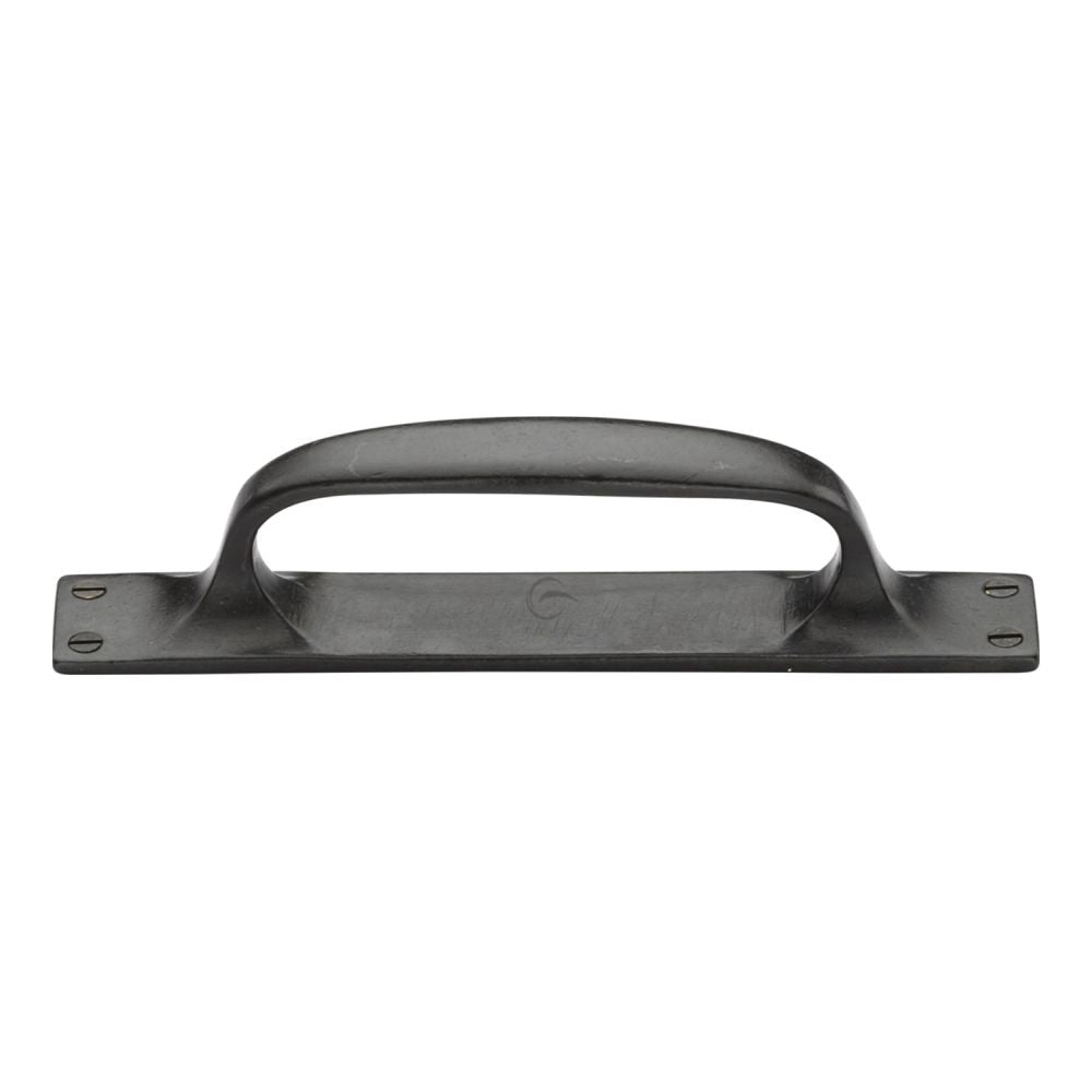 M.Marcus - Rustic Dark Bronze Cabinet Pull Handle On Plate 228mm