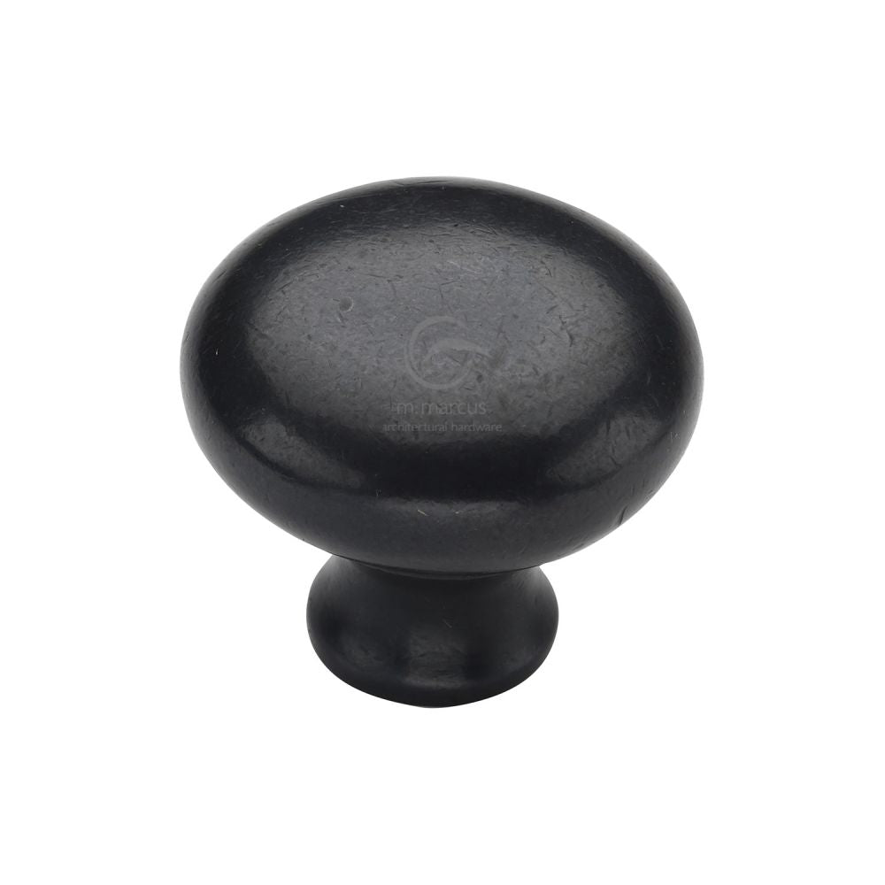 M.Marcus - Rustic Dark Bronze Cabinet Knob Round Design 32mm