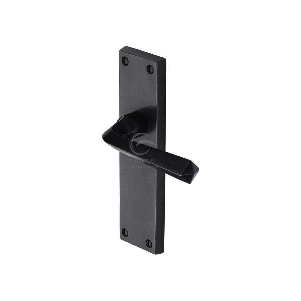 M.Marcus - Rustic Dark Bronze Door Handle Lever Latch Bridgnorth Design