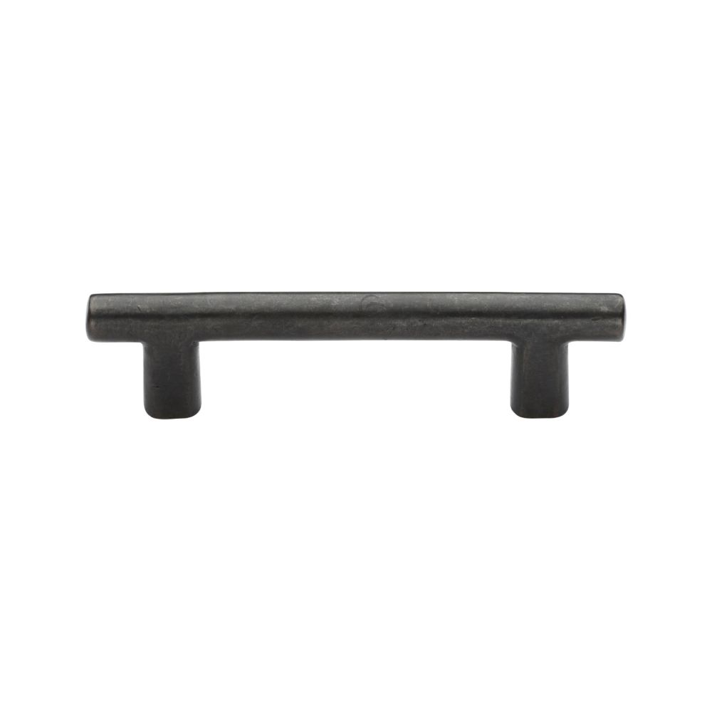 M.Marcus - Rustic Dark Bronze Cabinet Pull Round T-Bar Design 96mm CTC