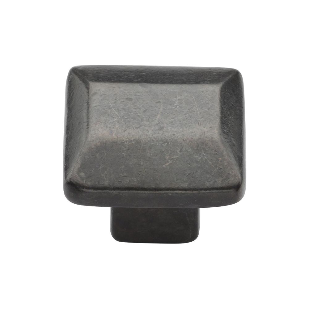 M.Marcus - Rustic Dark Bronze Cabinet Knob Trapezoid Design 32mm