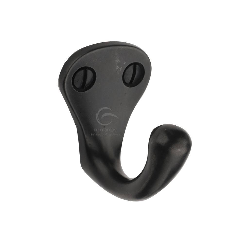 M.Marcus - Rustic Dark Bronze Single Coat Hook
