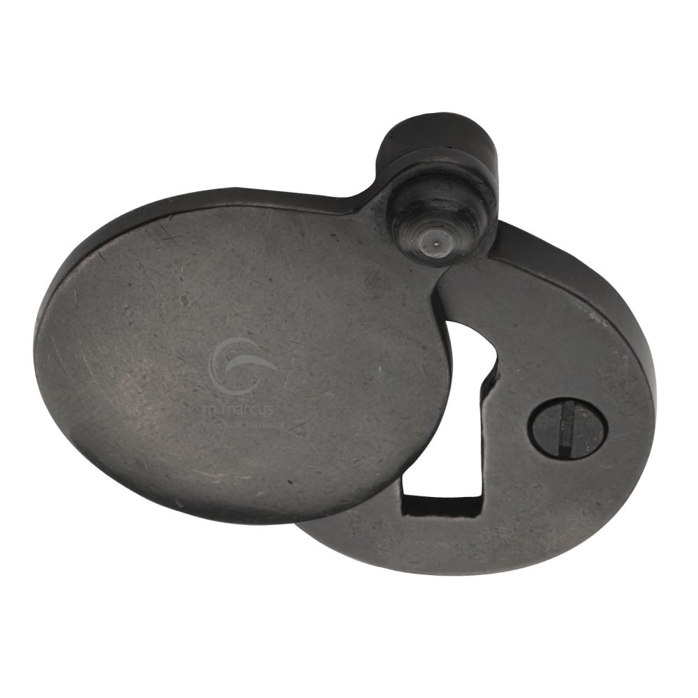 M.Marcus - Rustic Dark Bronze Covered Keyhole Round