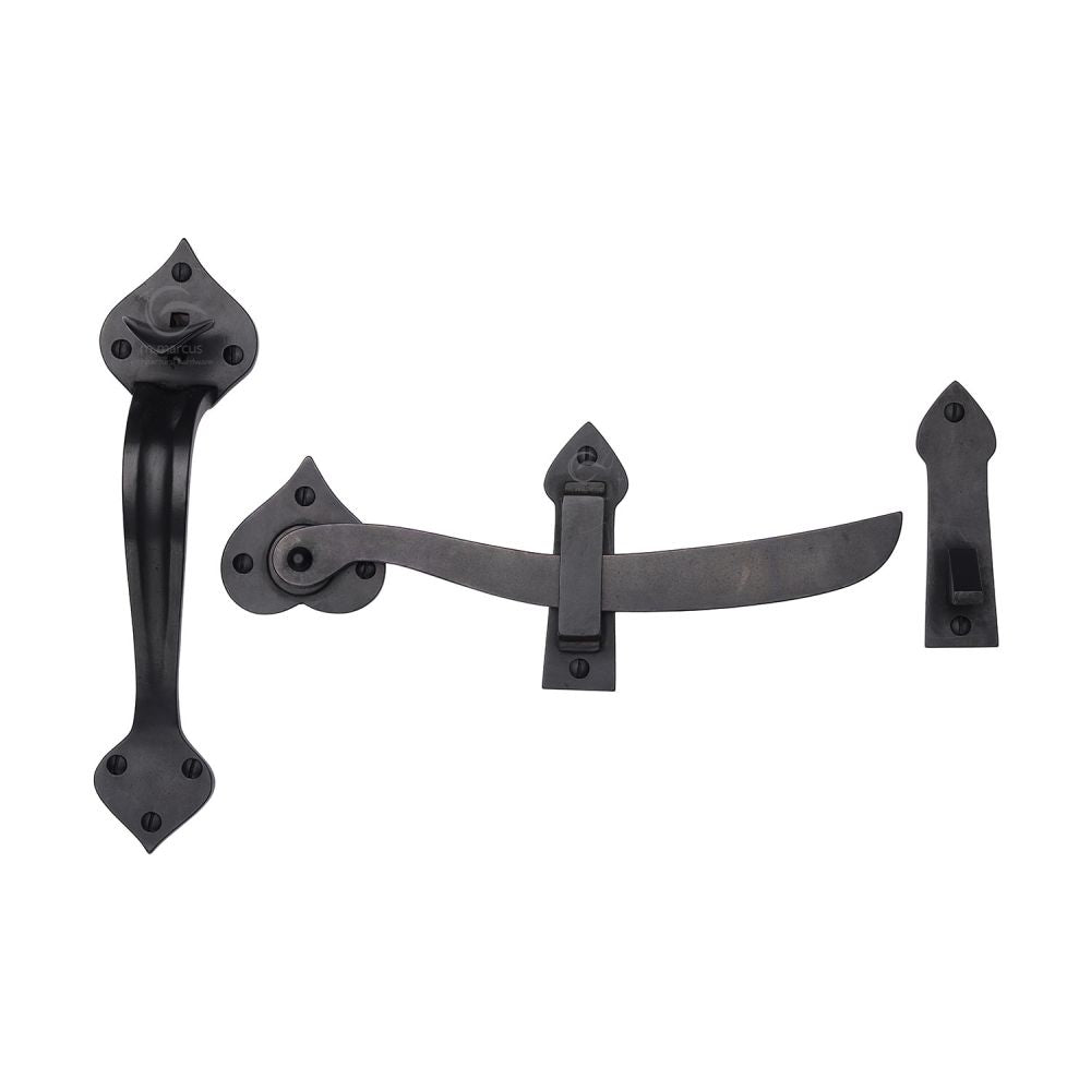 M.Marcus - Rustic Dark Bronze Gate Latch