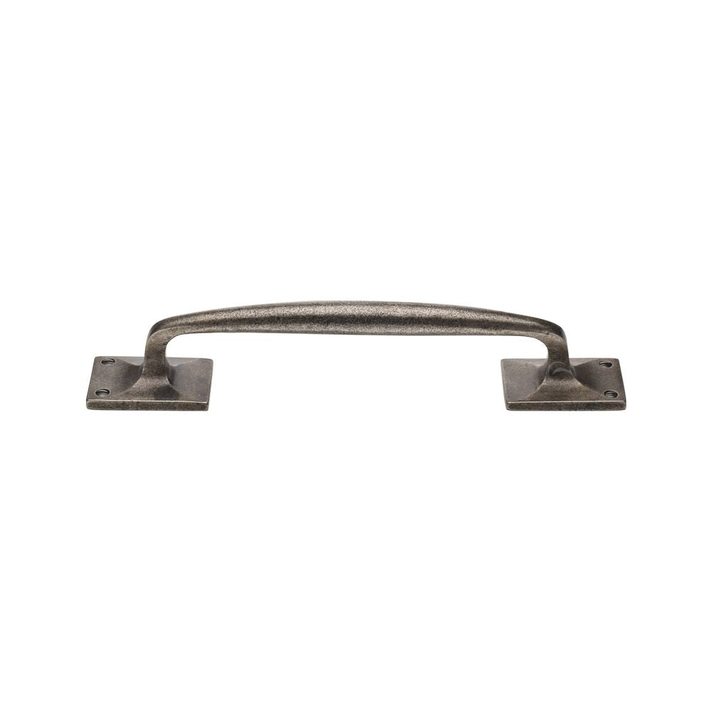 M.Marcus - Rustic Pewter Door Pull Handle Cranked 12"