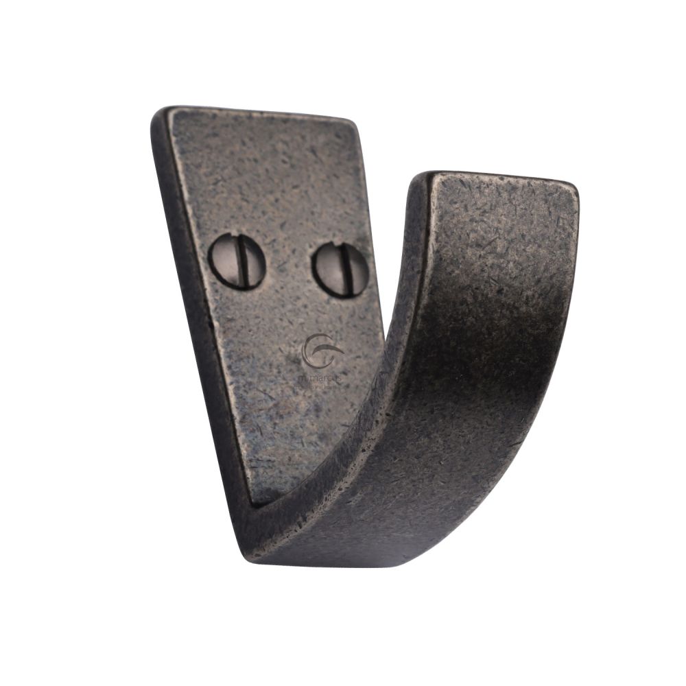 M.Marcus - Rustic Pewter Single Robe Hook