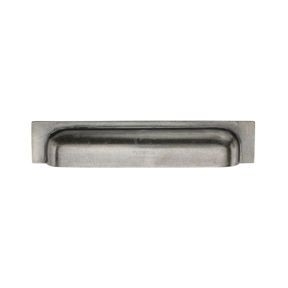 M.Marcus - Rustic Pewter Cabinet Pull Military Design 152/178mm