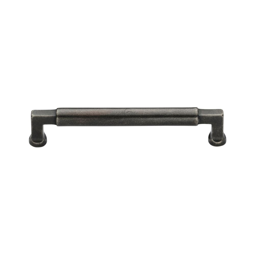 M.Marcus - Rustic Pewter Cabinet Pull Bauhaus Design 128mm CTC