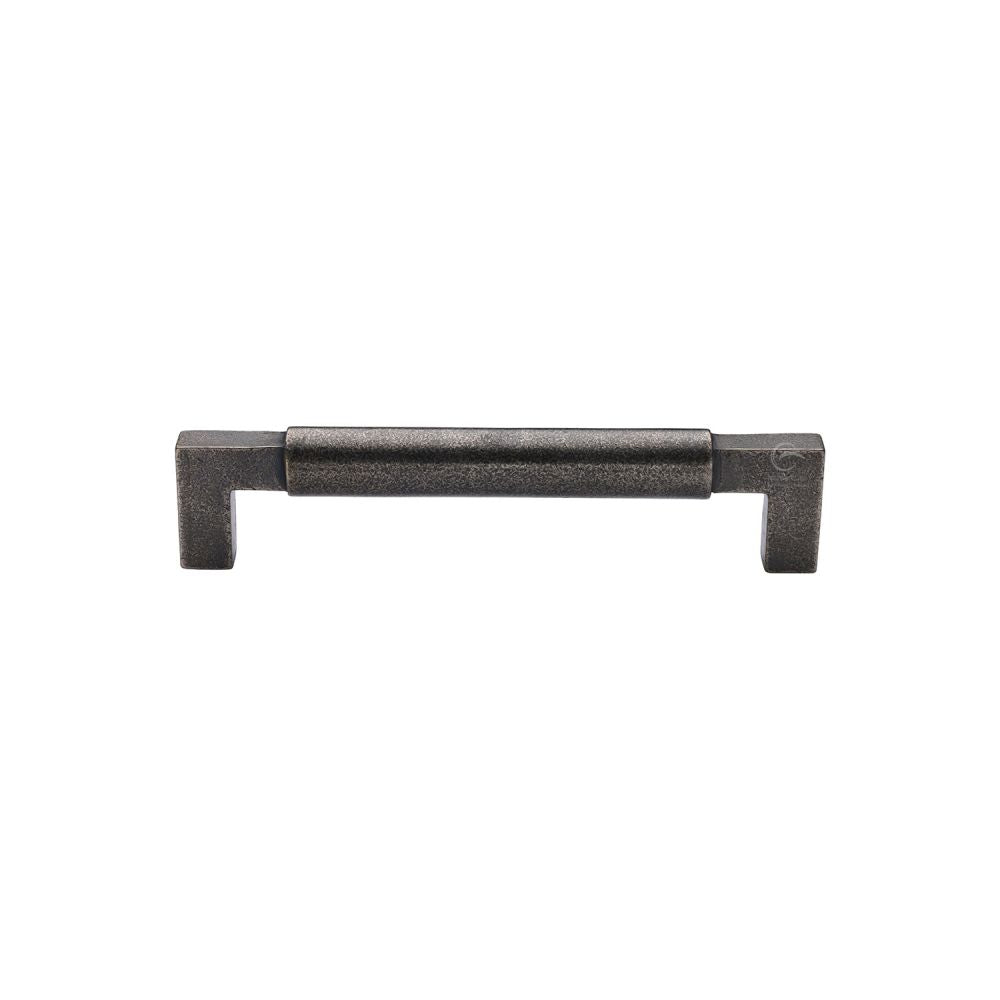 M.Marcus - Rustic Pewter Door Pull Bauhaus Design 203mm