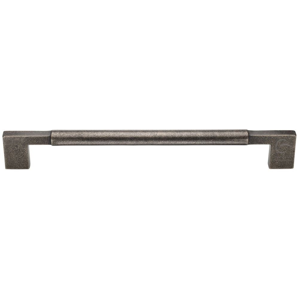 M.Marcus - Rustic Pewter Door Pull Bauhaus Design 457mm