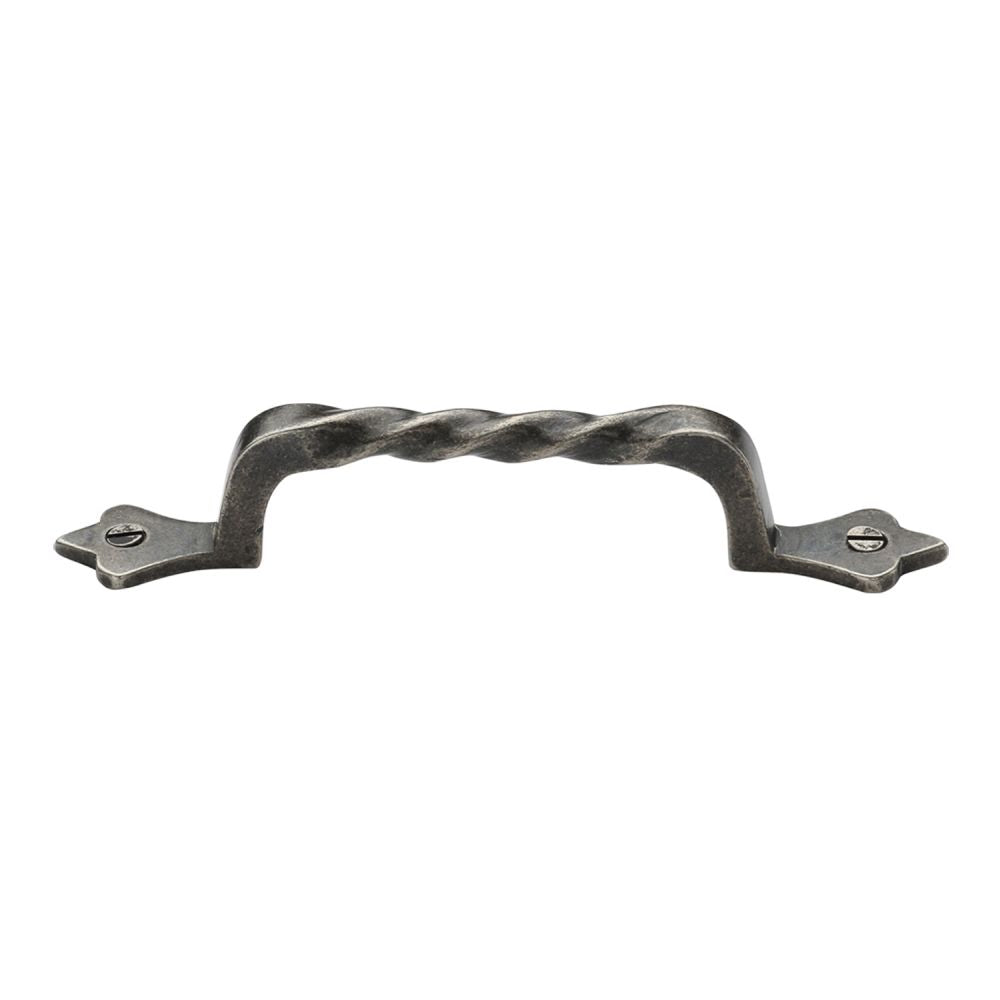 M.Marcus - Rustic Pewter Cabinet Pull Twist Design 251mm