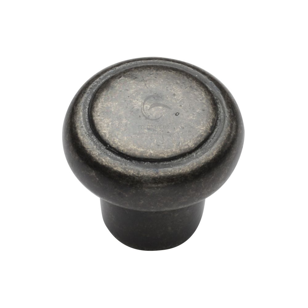 M.Marcus - Rustic Pewter Cabinet Knob Newport Design 32mm