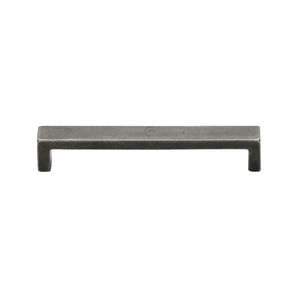 M.Marcus - Rustic Pewter Cabinet Pull Wide Metro Design 128mm CTC