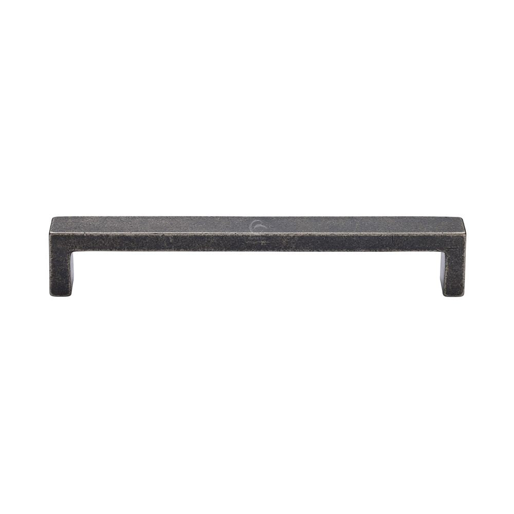 M.Marcus - Rustic Pewter Cabinet Pull Wide Metro Design 160mm CTC