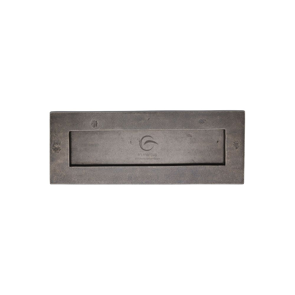M.Marcus - Rustic Pewter Letterplate 10 1/2" x 4"