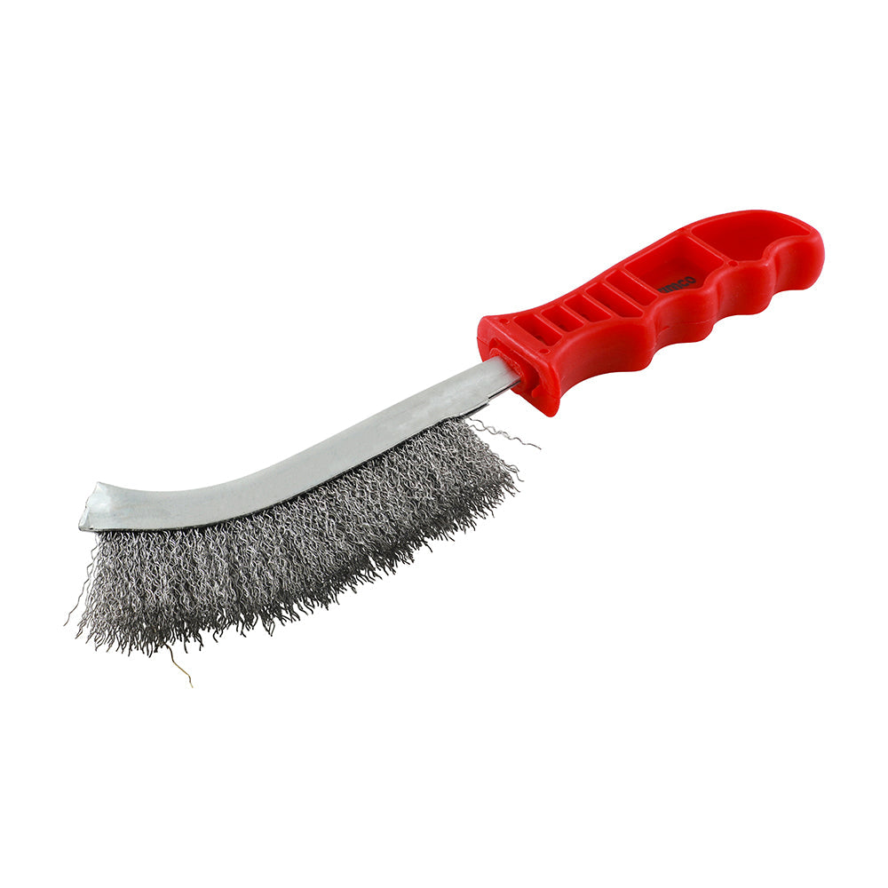 This is an image of Timco - Wire Hand Brush - Steel 255mm (1 Each Unit) RWHB